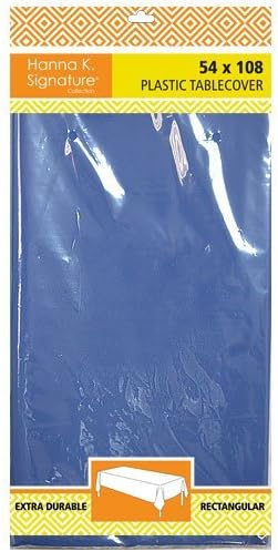 חנה ק. אוסף חתימה מלבני מלבני 54 x108 | כחול | כיסוי טבלת מחשב אחד